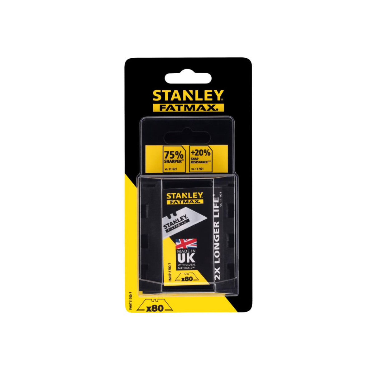 STANLEY Hand Tools FatMax Heavy-Duty Blades (Dispenser of 100) STA911700
