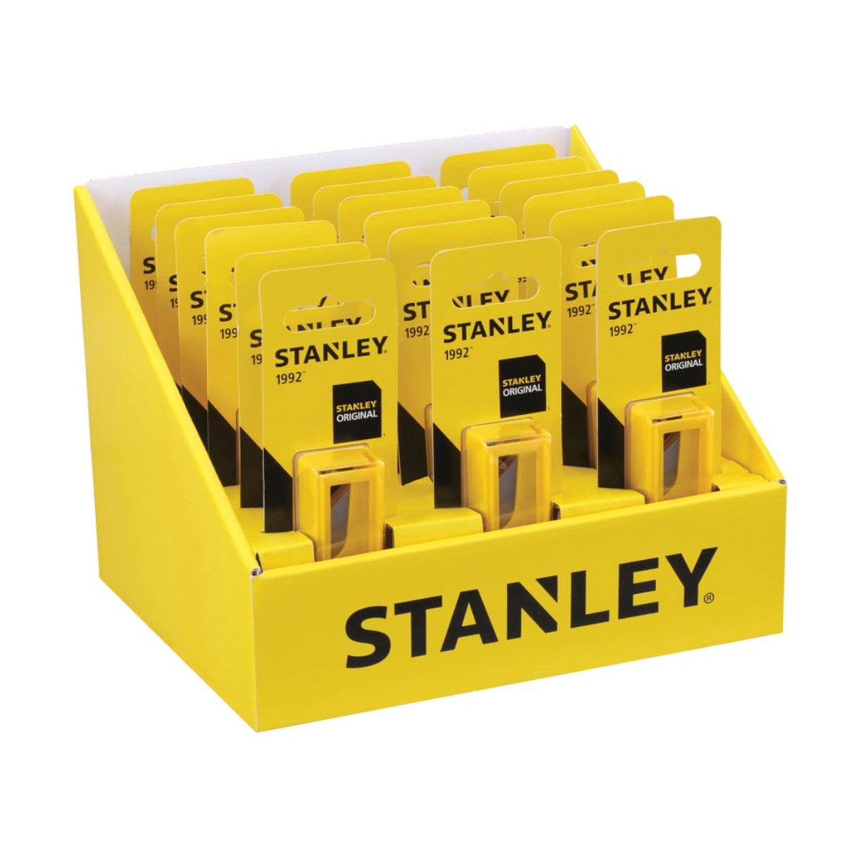 STANLEY Hand Tools Display Of 18 x Blade Dispensers STA911921