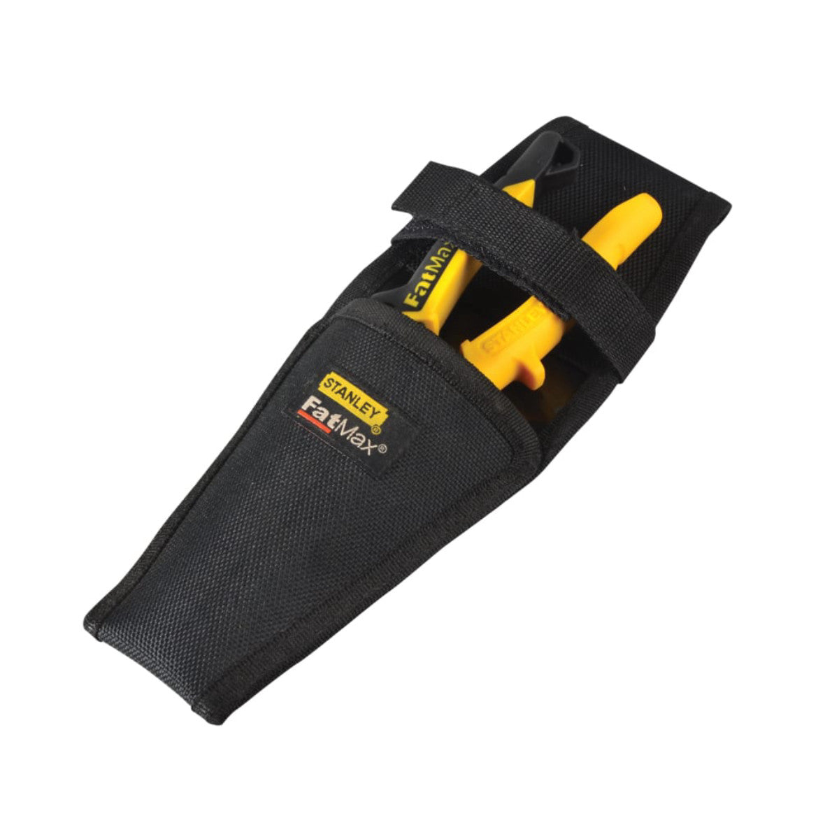 STANLEY Hand Tools Yellow Aviation Snips & Holster Straight Cut 250mm (10in) STA914563