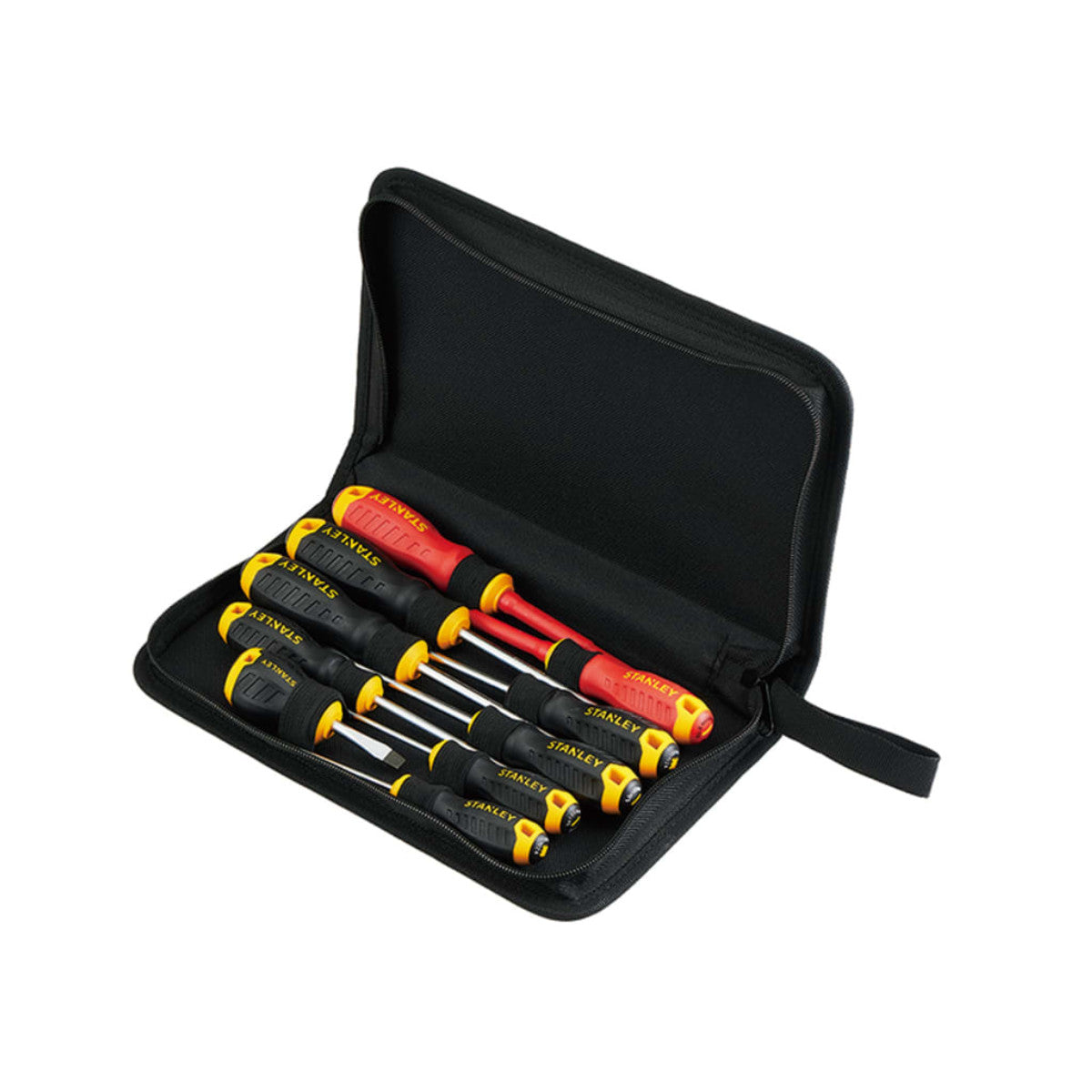 STANLEY Hand Tools Mixed Screwdriver Set in Wallet, 10 Piece STA960035