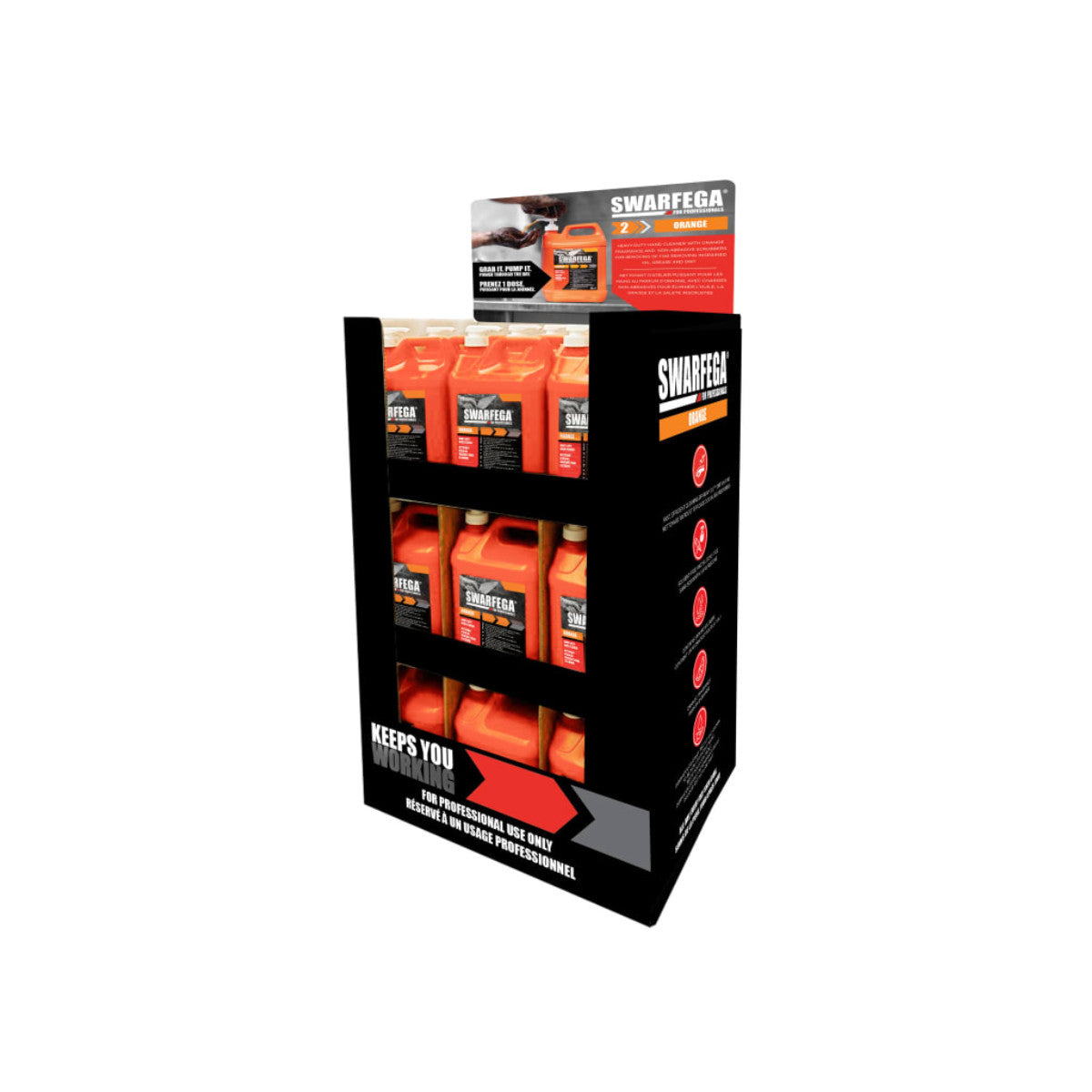 Swarfega Orange Hand Cleaner 5 litre FSDU SWASOR5LDUK