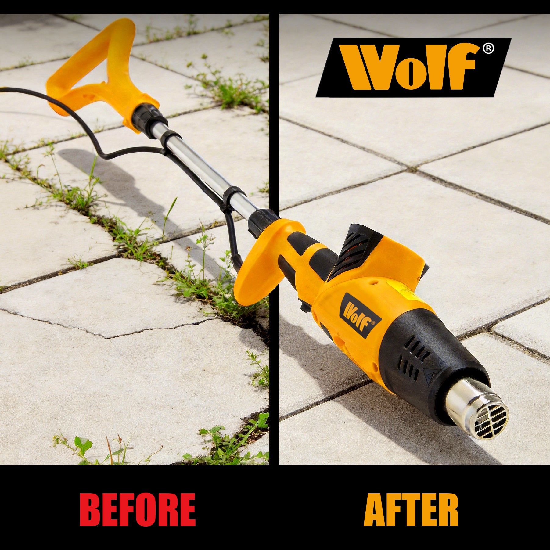 Wolf 3in1, 2000W Weed Burner, BBQ Lighter & Heat Gun
